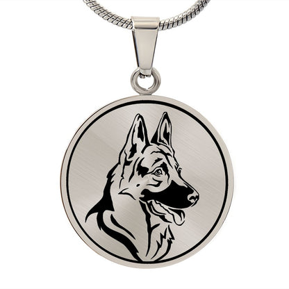 German Shepherd Necklace