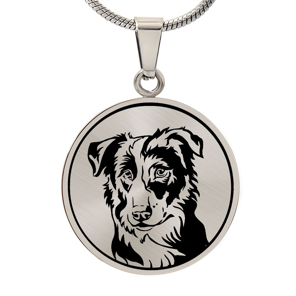 Border Collie Necklace