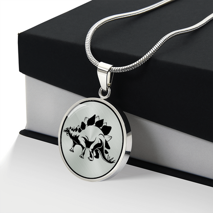 Stegosaurus Dinosaur Necklace