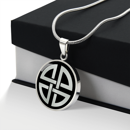 Celtic Shield Knot Necklace