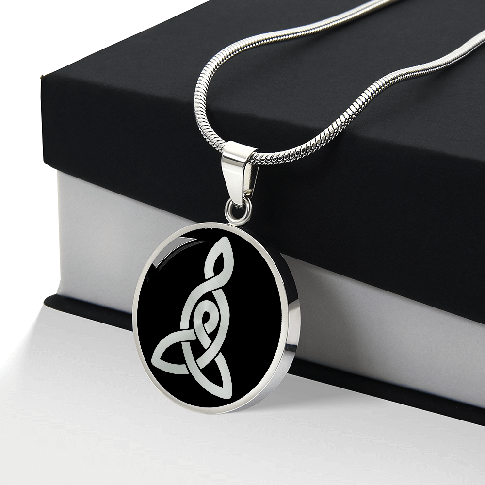 Mother Child Celtic Knot Necklace