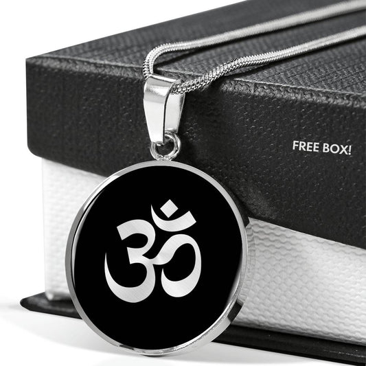 Om necklace - yoga jewelry