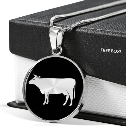 Cow Necklace - Cow Gift