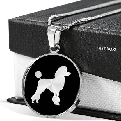 Poodle Necklace - Poodle Gift