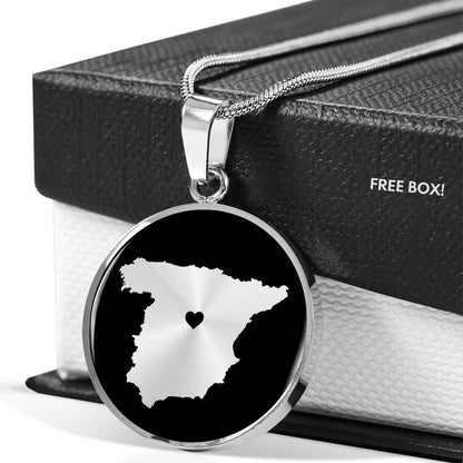 Spain Necklace - Spain Gift