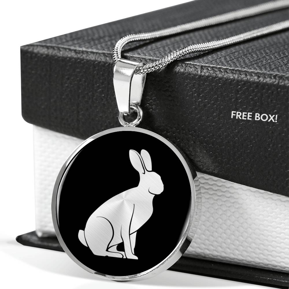 Bunny Necklace - Rabbit Necklace