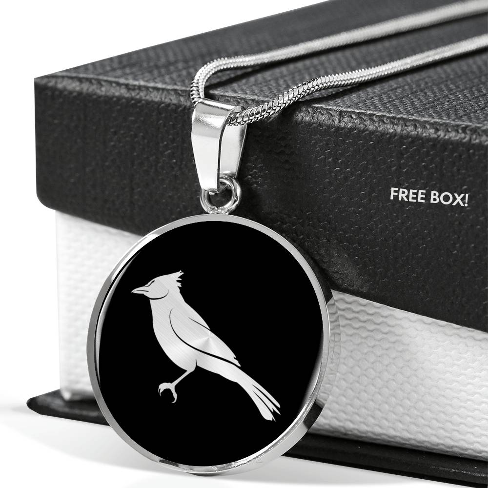 Blue Jay Necklace - Blue Jay Gift