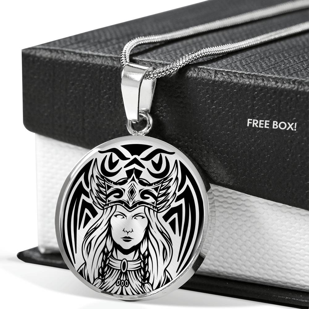 Frigg necklace - goddess of fertility, motherhood, and the household