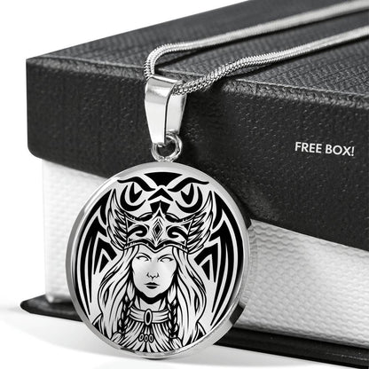 Frigg necklace - goddess of fertility, motherhood, and the household