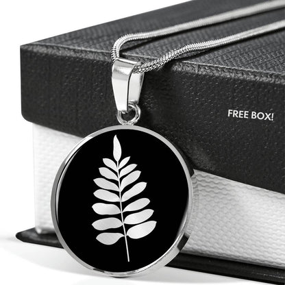 Personalized Fern Necklace - Plant Lover Gift