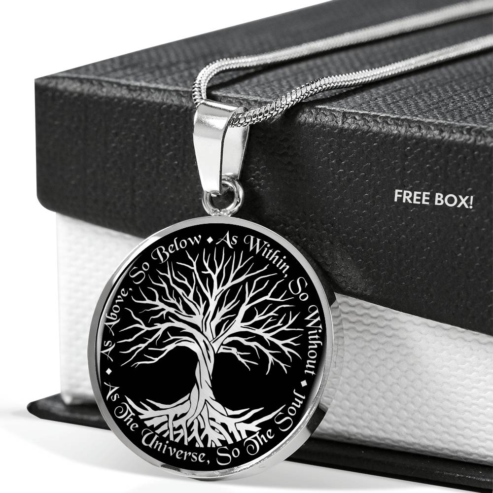 Wicca Tree Of Life Necklace