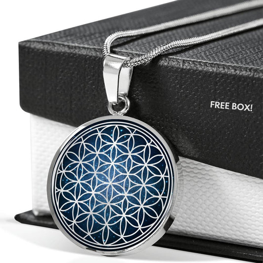 Flower Of Life Pendant - Sacred Geometry Necklace