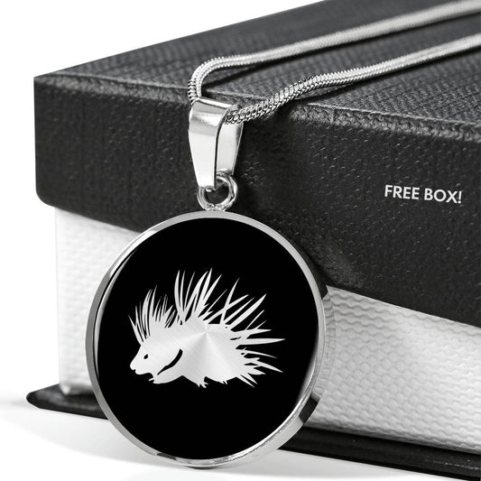 Porcupine Necklace - Porcupine Gift