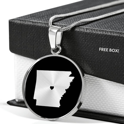 Arkansas Necklace - Arkansas Gift