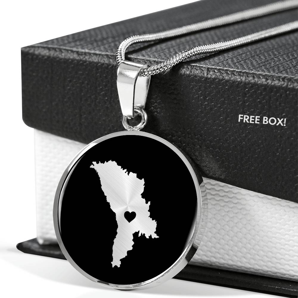Moldova Necklace - Moldova Gift