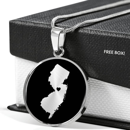 New Jersey Necklace - New Jersey Gift
