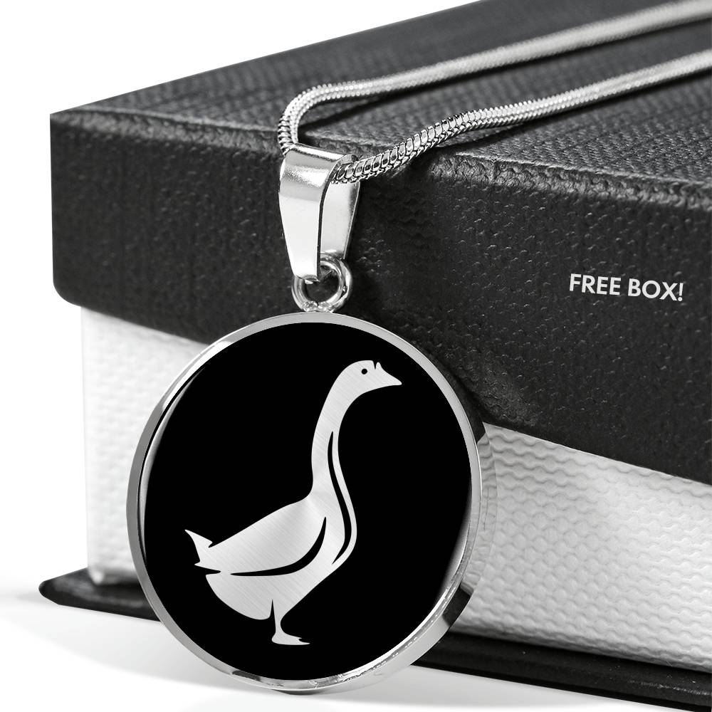 Goose Necklace - Goose Gift