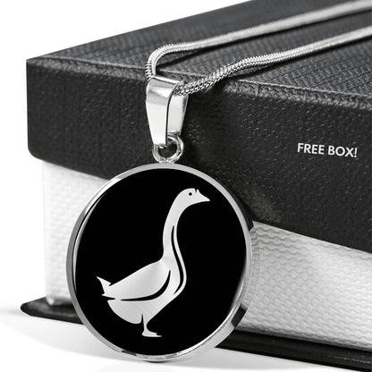 Goose Necklace - Goose Gift