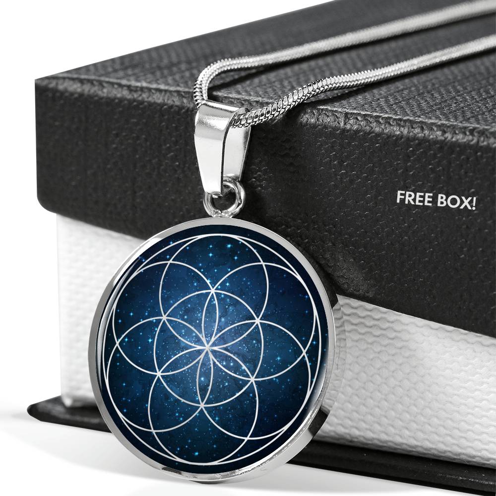 Seed Of Life Pendant - Sacred Geometry Necklace