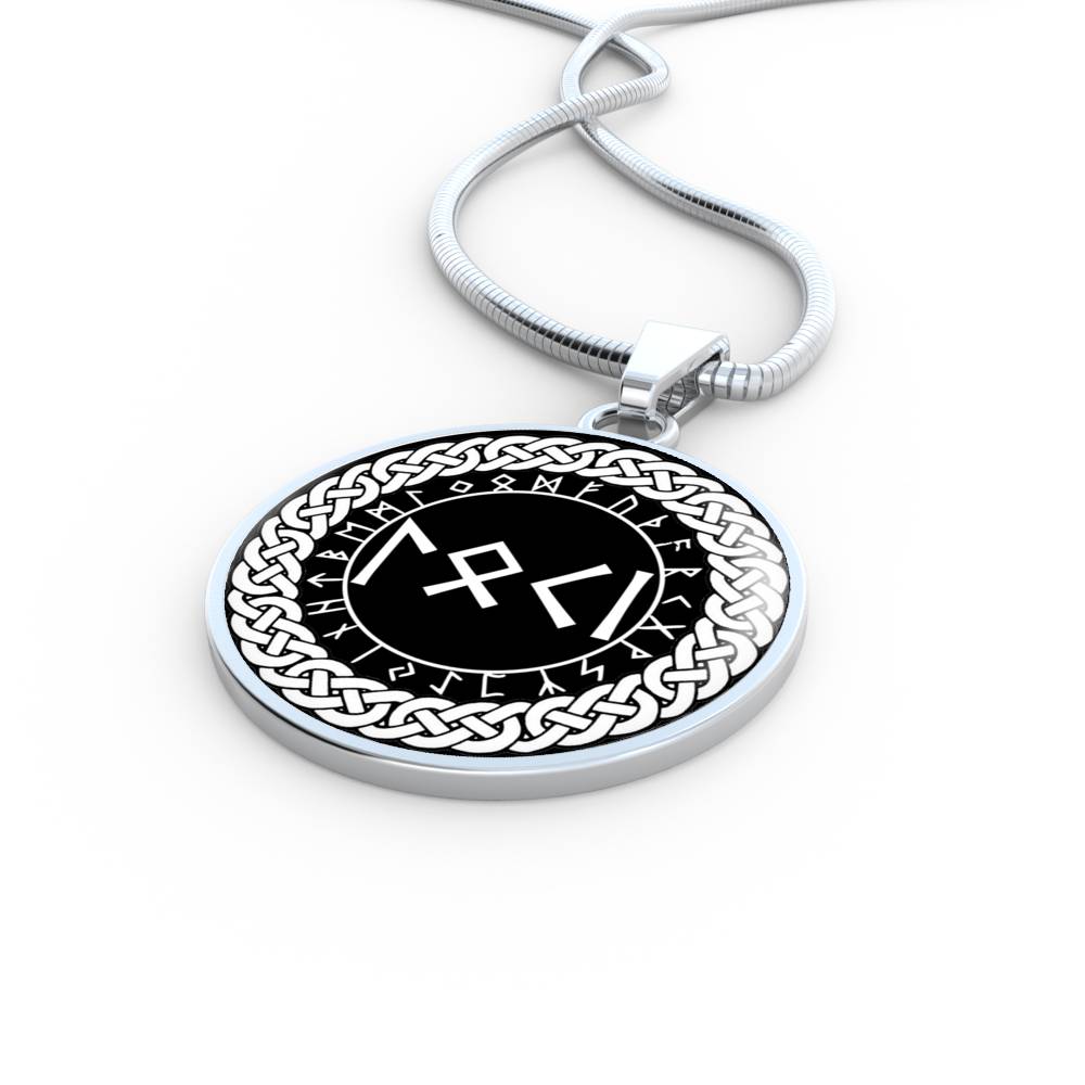 Loki Pendant - Loki Runes Necklace