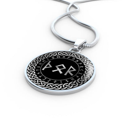 Thor Pendant - Thor Runes Necklace