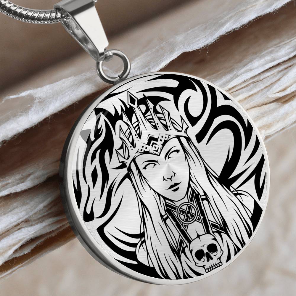 Hel Necklace - Norse Goddess of Death