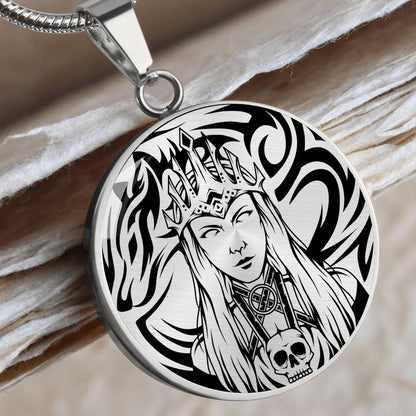 Hel Necklace - Norse Goddess of Death