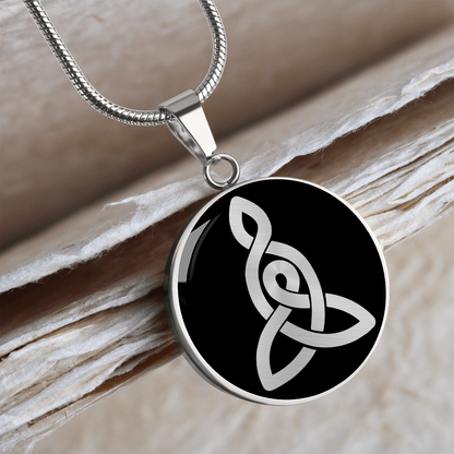 Mother Child Celtic Knot Necklace