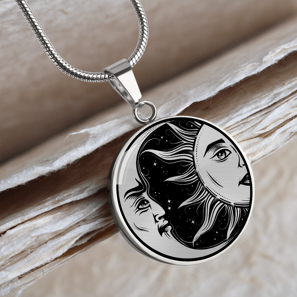 Sun and Moon Necklace