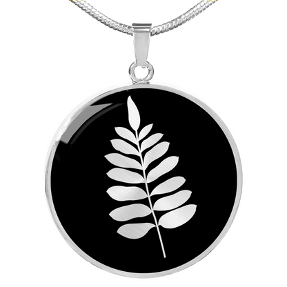 Personalized Fern Necklace - Plant Lover Gift