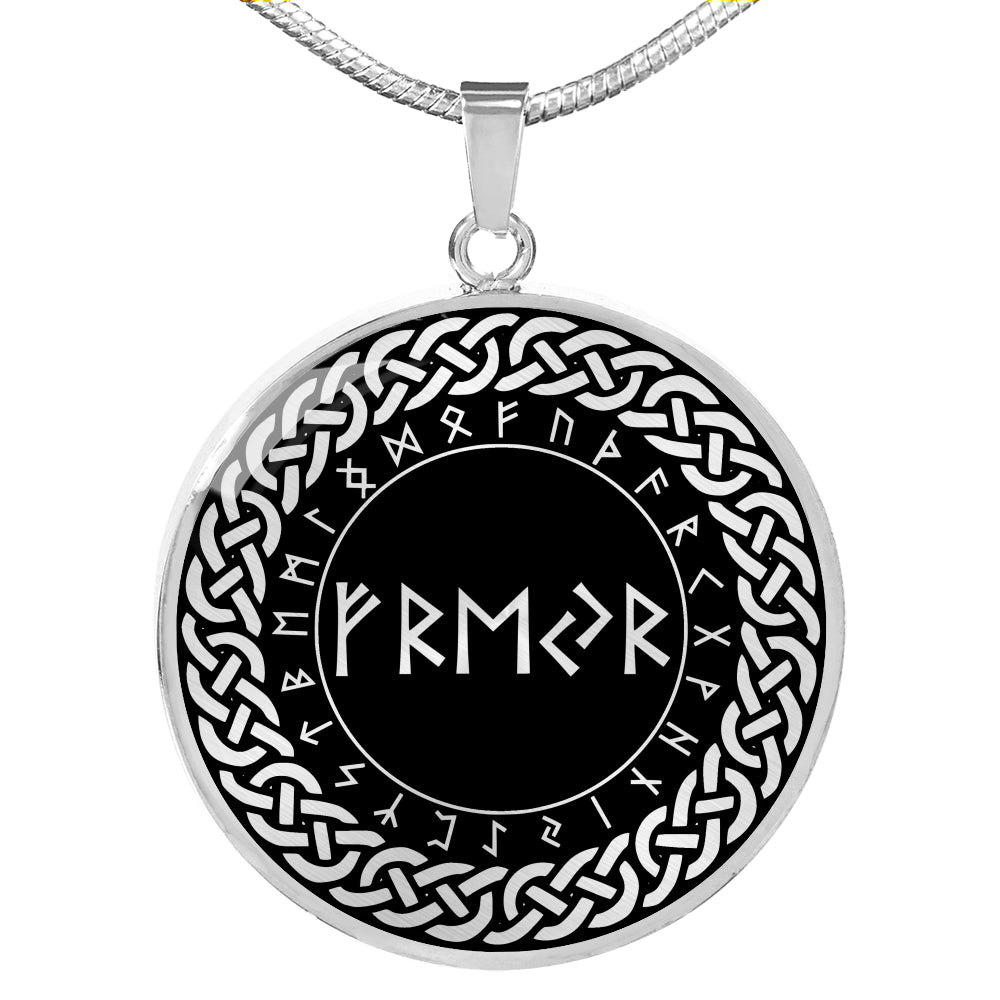 Freyr Pendant - Freyr runes Necklace