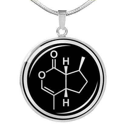 Catnip Molecule Necklace - Cat Lover Gift