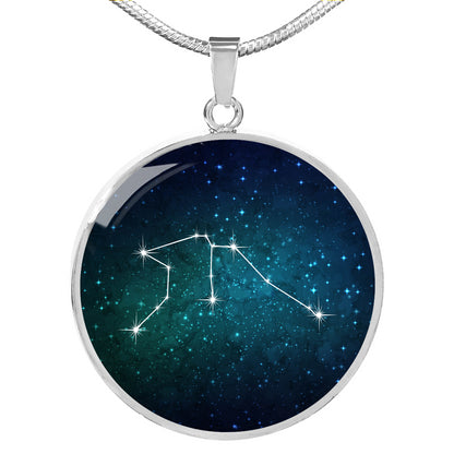 Aquarius Necklace - zodiac necklace, constellation necklace