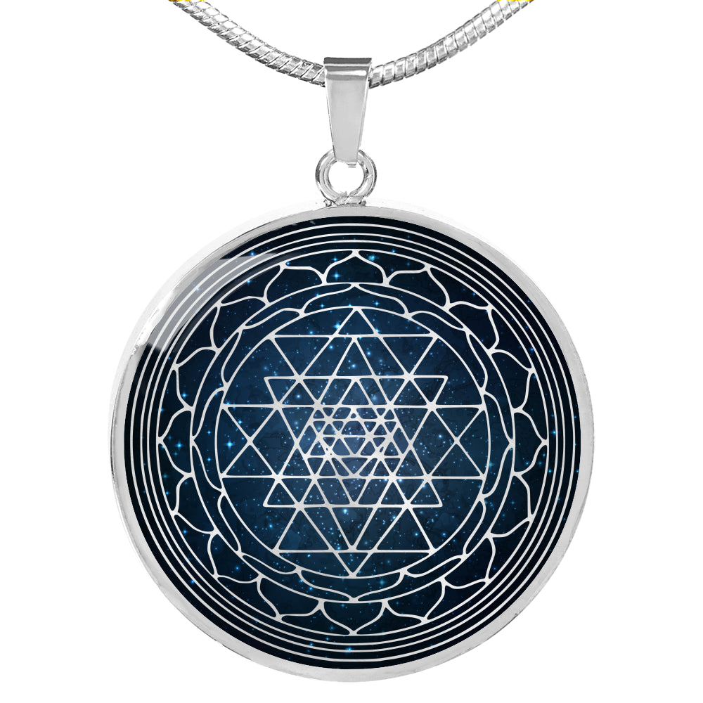 Sri Yantra Pendant - Sacred geometry