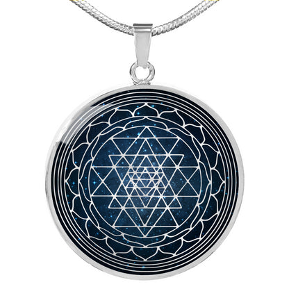 Sri Yantra Pendant - Sacred geometry