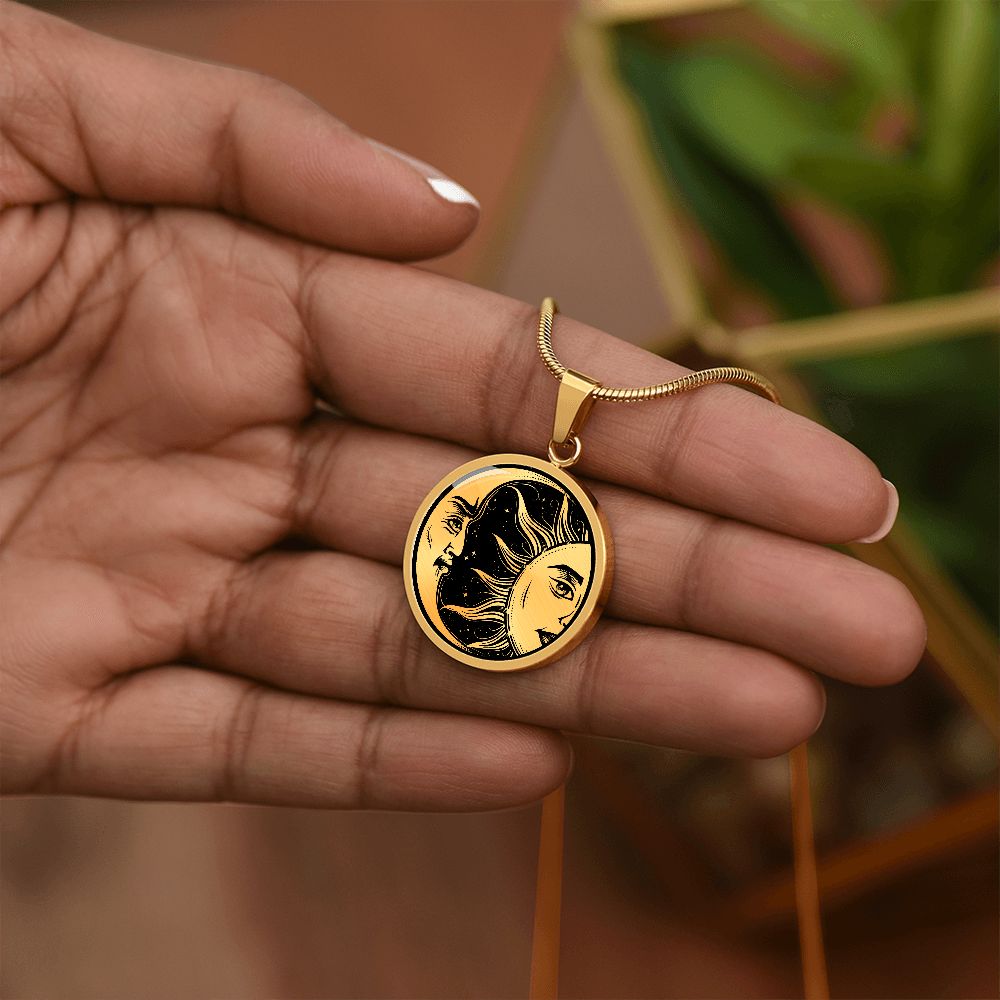 Sun and Moon Necklace