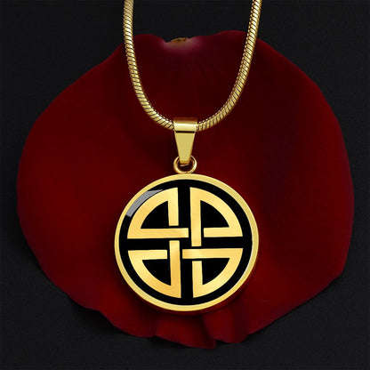 Celtic Shield Knot Necklace