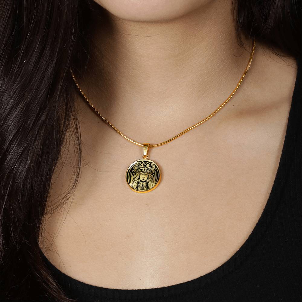 Frigg necklace - goddess of fertility, motherhood, and the household