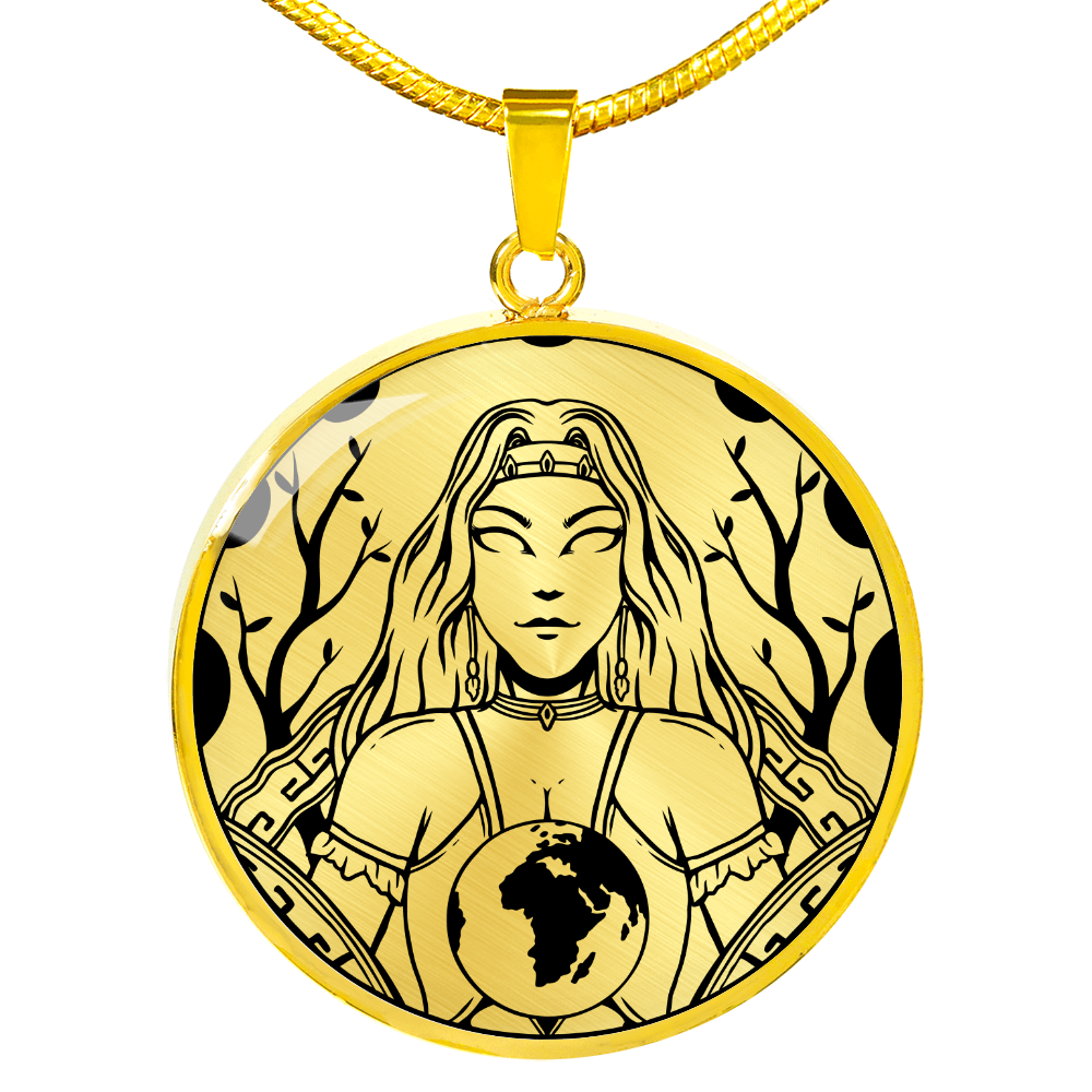 Gaia Necklace - Goddess of The Earth