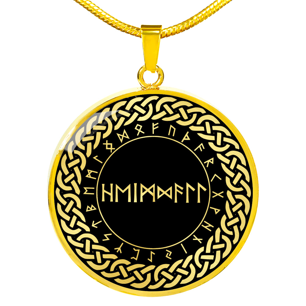 Heimdall Pendant - Heimdall Runes Necklace