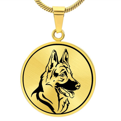 German Shepherd Necklace