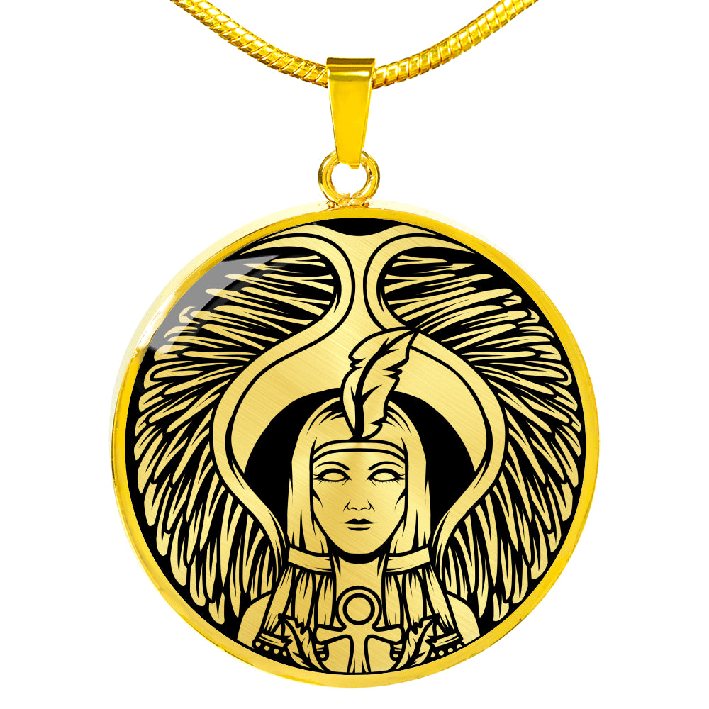 Maat Necklace - Egyptian goddess