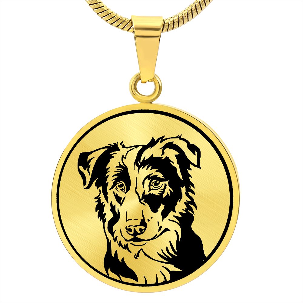 Border Collie Necklace