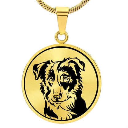 Border Collie Necklace