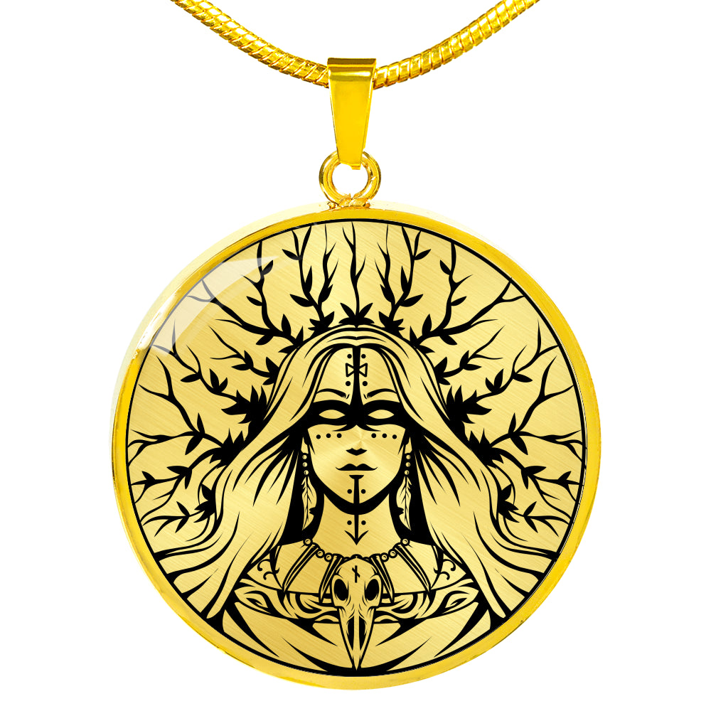 Gullveig Necklace - Witch Goddess