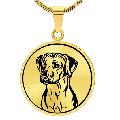 Rhodesian Ridgeback Necklace