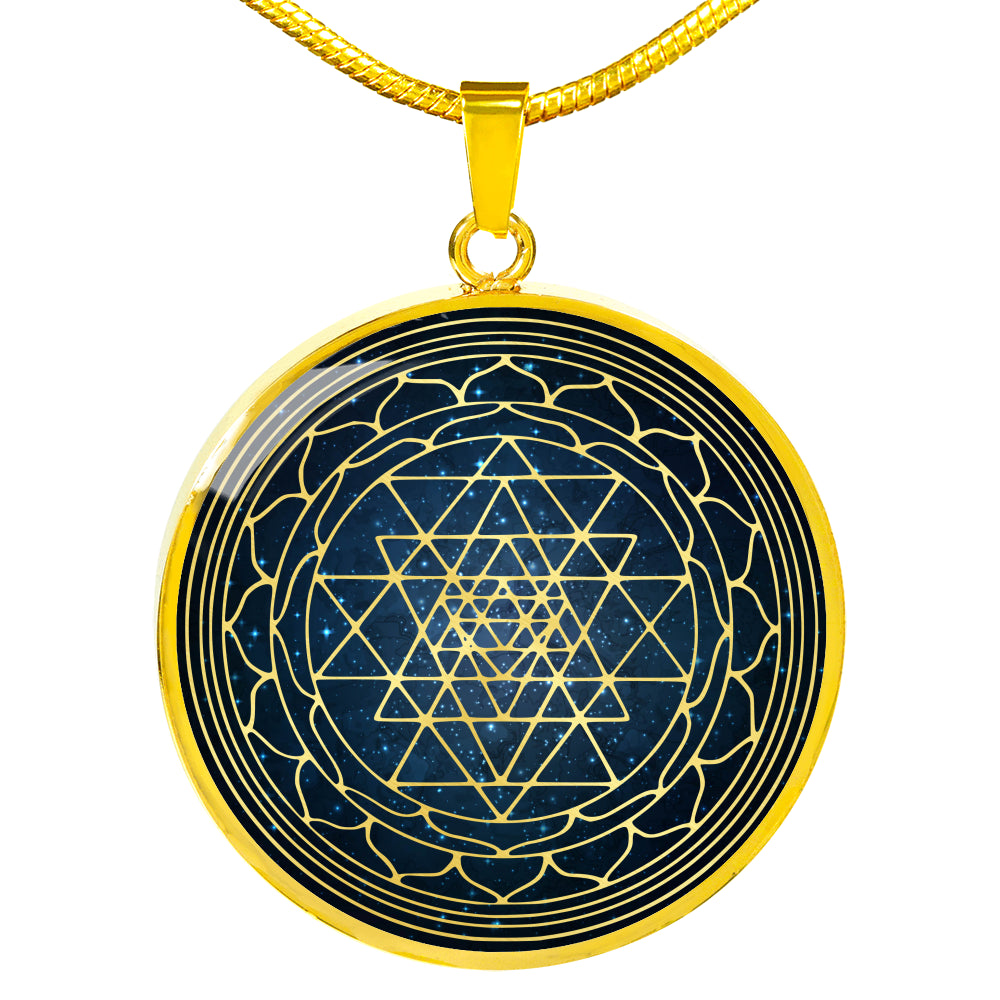 Sri Yantra Pendant - Sacred geometry