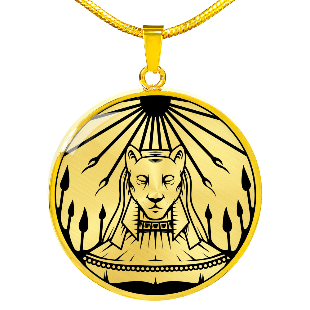 Sekhmet Necklace - Egyptian Goddess