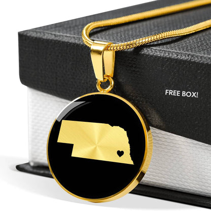 Nebraska Necklace - Nebraska Gift