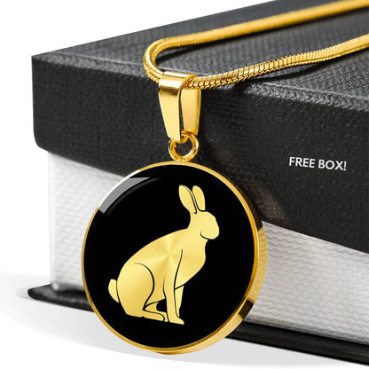 Bunny Necklace - Rabbit Necklace